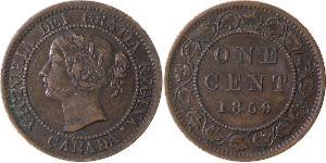 1 Cent Canada Bronze Victoria (1819 - 1901)