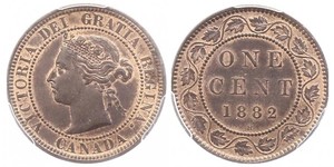 1 Cent Canada Bronze Victoria (1819 - 1901)