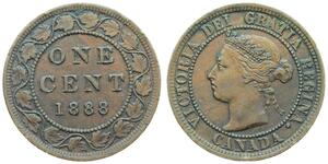 1 Cent Canada Bronze Victoria (1819 - 1901)
