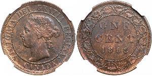 1 Cent Canada Bronze Victoria (1819 - 1901)
