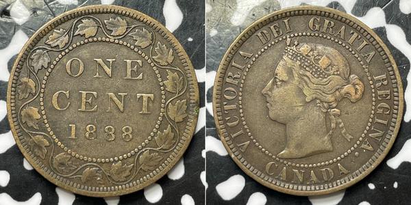 1 Cent Canada Bronze Victoria (1819 - 1901)