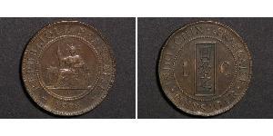 1 Cent Indochine française (1887-1954) Bronze 