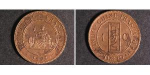 1 Cent Indochine française (1887-1954) Bronze 
