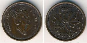 1 Cent Kanada Bronze Elizabeth II (1926-2022)