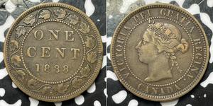 1 Cent Kanada Bronze Victoria (1819 - 1901)