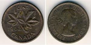 1 Cent Kanada Bronze Elizabeth II (1926-2022)