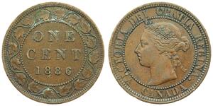 1 Cent Kanada Bronze Victoria (1819 - 1901)
