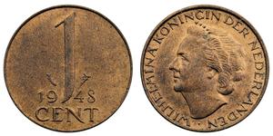1 Cent Kingdom of the Netherlands (1815 - ) Bronze 