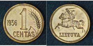 1 Cent Lithuania Bronze 