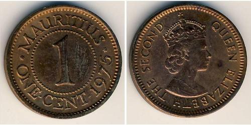 1 Cent Mauritius (1968 - ) Bronze 