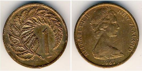 1 Cent New Zealand Bronze 