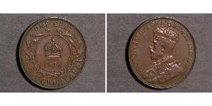 1 Cent Newfoundland and Labrador Bronze George V of the United Kingdom (1865-1936)
