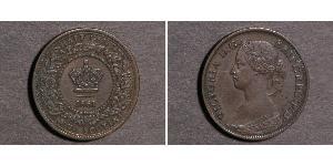 1 Cent Newfoundland and Labrador Bronze Victoria (1819 - 1901)