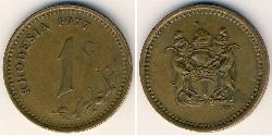 1 Cent Rhodésie (1965 - 1979) Bronze 