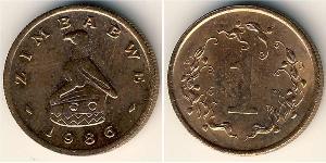 1 Cent Simbabwe (1980 - ) Bronze 