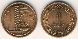 1 Cent Singapore (1965 - ) Bronze 