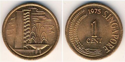 1 Cent Singapore (1965 - ) Bronze 