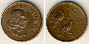 1 Cent South Africa (1910 - ) Bronze 