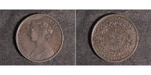 1 Cent Terre-Neuve-et-Labrador Bronze Victoria (1819 - 1901)