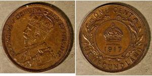 1 Cent Terre-Neuve-et-Labrador Bronze George V (1865-1936)