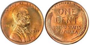 1 Cent USA (1776 - ) Bronze Abraham Lincoln (1809-1865)