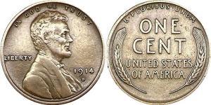 1 Cent USA (1776 - ) Bronze Abraham Lincoln (1809-1865)