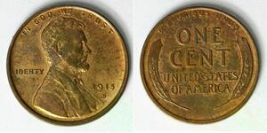 1 Cent USA (1776 - ) Bronze Abraham Lincoln (1809-1865)
