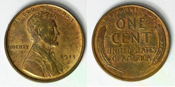 1 Cent USA (1776 - ) Bronze Abraham Lincoln (1809-1865)