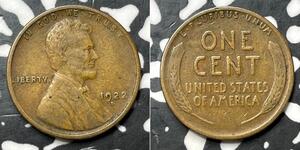 1 Cent Vereinigten Staaten von Amerika (1776 - ) Bronze Abraham Lincoln (1809-1865)