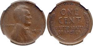 1 Cent Vereinigten Staaten von Amerika (1776 - ) Bronze Abraham Lincoln (1809-1865)