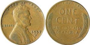 1 Cent Vereinigten Staaten von Amerika (1776 - ) Bronze Abraham Lincoln (1809-1865)