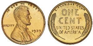1 Cent Vereinigten Staaten von Amerika (1776 - ) Bronze Abraham Lincoln (1809-1865)