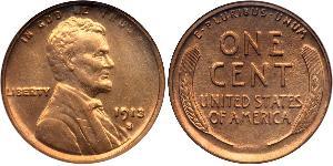 1 Cent Vereinigten Staaten von Amerika (1776 - ) Bronze Abraham Lincoln (1809-1865)