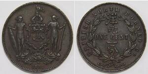 1 Cent North Borneo (1882-1963) Bronze/Copper 