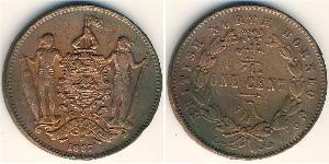 1 Cent North Borneo (1882-1963) Bronze/Copper 