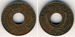 1 Cent Africa orientale Bronzo 