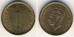 1 Cent Mauritius (1968 - ) Bronzo 