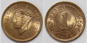 1 Cent Mauritius (1968 - ) Bronzo 