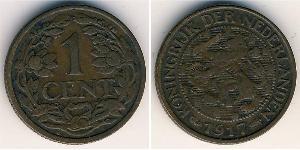 1 Cent Regno dei Paesi Bassi (1815 - ) Bronzo 
