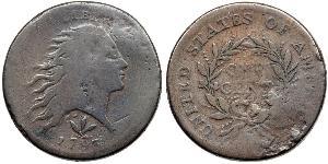 1 Cent Estados Unidos de América (1776 - ) Cobre 