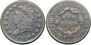 1 Cent Estados Unidos de América (1776 - ) Cobre 