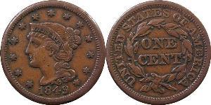 1 Cent Estados Unidos de América (1776 - ) Cobre 