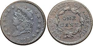 1 Cent Estados Unidos de América (1776 - ) Cobre 