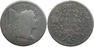 1 Cent Estados Unidos de América (1776 - ) Cobre 