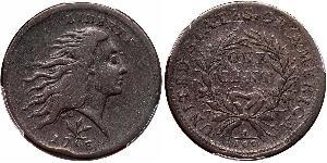 1 Cent Estados Unidos de América (1776 - ) Cobre 