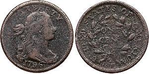 1 Cent Estados Unidos de América (1776 - ) Cobre 