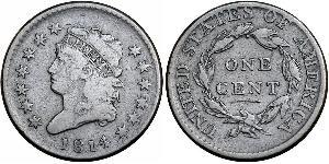 1 Cent Estados Unidos de América (1776 - ) Cobre 