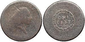 1 Cent Estados Unidos de América (1776 - ) Cobre 
