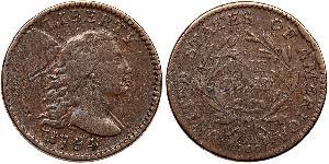 1 Cent Estados Unidos de América (1776 - ) Cobre 