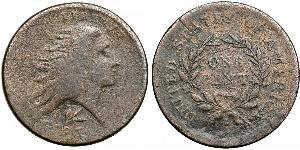 1 Cent Estados Unidos de América (1776 - ) Cobre 